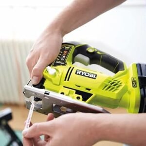 Ryobi R18JS-0 ONE+ Jigsaw with LED, 18 V (Body Only) - Green/Grey