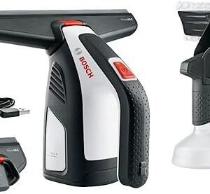 Bosch GlassVac Cordless Window Vacuum with Integrated 3.6 V Lithium-Ion Battery