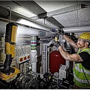 DEWALT DCL050-XJ 18 V XR Handheld Yellow LED Area Light, Bare Unit, Multi