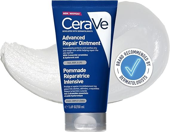 CeraVe Advanced Repair Ointment With Hyaluronic Acid and 3 Essential Ceramides 50ml