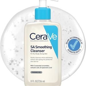 CeraVe SA Smoothing Face and Body Cleanser for Dry, Rough and Bumpy Skin 236ml