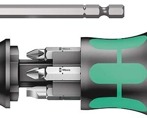 Wera 073240 Kraftform Kompakt 28 Screwdriver Bit Set,Multi-colour,0.25 inches