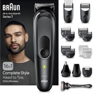 Braun All-in-One Style Kit Series 7 MGK7470, 16-in-1 Kit for Beard