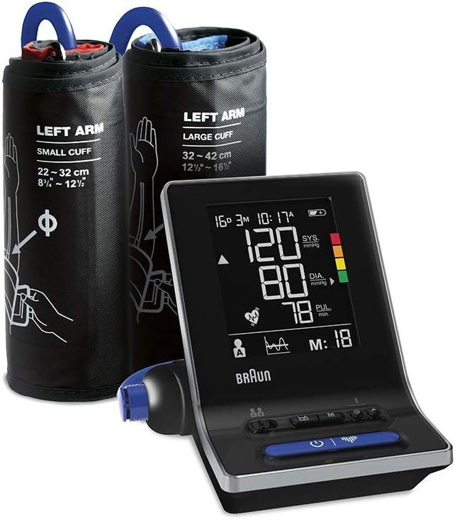 Braun ExactFit 5 Connect Smart Upper Arm Blood Pressure Monitor