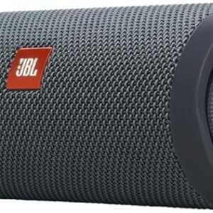JBL Flip Essential 2 Portable Bluetooth Speaker with Rechargeable Battery, IPX7 Waterproof, 10h Battery Life, Black