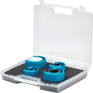 OX Pro PolyZip 4 Piece Cutter Set (15, 22, 35, 42mm), Blue