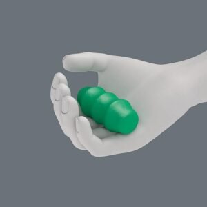 Wera Kraftform Kompakt 27 RA 1 SB Ratcheting Screwdriver & Bits, PH/PZ/SL, 7pc