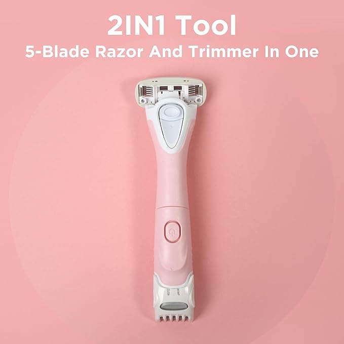 WILKINSON SWORD Intuition Complete Bikini For Women | Trimmer and Razor | With 5 Blade Razor
