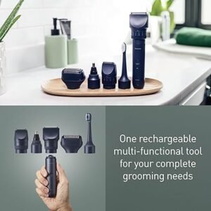 Panasonic ER-CKL2, MULTISHAPE Modular Personal Care System, Waterproof Beard and Hair Trimmer with Rechargeable Li-ion Battery, Black
