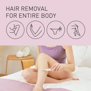 Panasonic ES-WM31 in 1 Body & Bikini Kit, Women's Hair Remover, Ladies Shavers, Bikini Trimmer, 5 Attachments