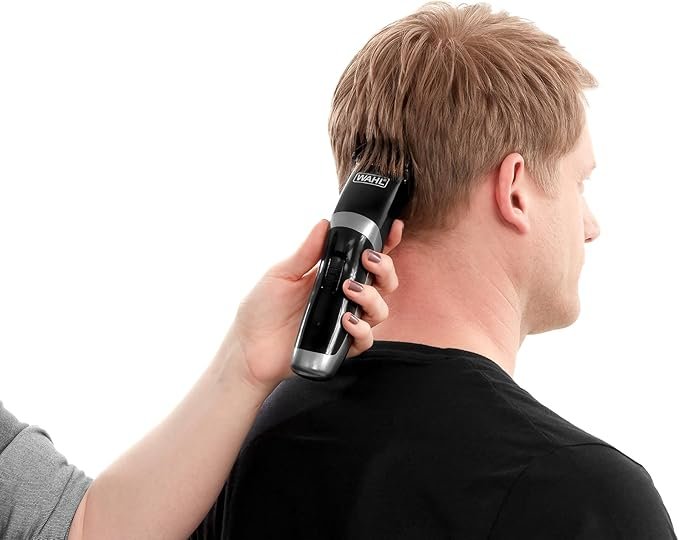 Wahl Cord/Cordless Hair Clipper, Gifts for Him, Rechargeable Cordless Clippers, Clipper Kit for Men, Rinseable Blades, Home Hair Cutting, Clippers with Guide Combs