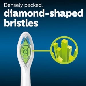 Philips Sonicare Original W2 Optimal White Standard Sonic Toothbrush Heads - 8 Pack