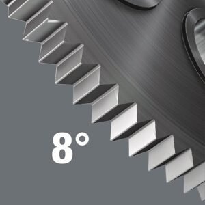 Wera Kraftform Kompakt 27 RA 1 SB Ratcheting Screwdriver & Bits, PH/PZ/SL, 7pc