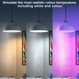 Refoss Smart Light Bulb Alexa b22 Bayonet WiFi Led Bulb 9W with Colour Changing Light, 810LM Dimmable (Warm/Cool) Smart Bulbs Works with Alexa(Echo and Echo Dot), Google Home - 2 Packs