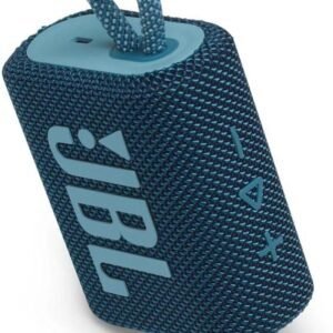 JBL GO 3 Wireless Bluetooth Portable Speaker with Integrated Loop for Travel with USB C Charging Cable