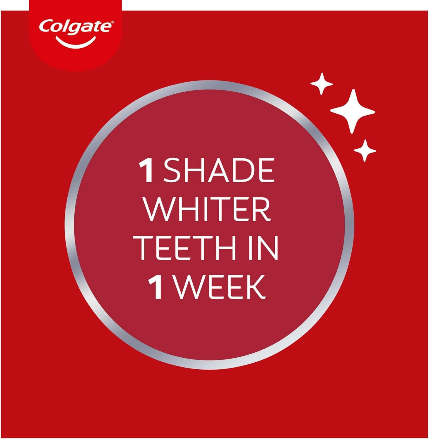 Colgate Max White One Whitening Toothpaste, Teeth Whitening Toothpaste with a Clinically Proven Formula 75ml (Pack of 3)