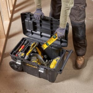 STANLEY Rolling Toolbox Chest with Heavy Duty Metal Latch