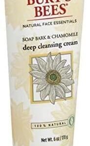 Burt's Bees Natural Cleanser Soap Bark and Chamomile Deep Cleansing Cream – 1 x Tube 170 grams
