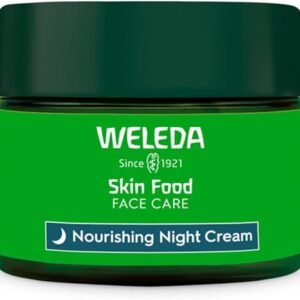 Weleda Skin Food Face Night Cream, Night Moisturiser for Dry Skin