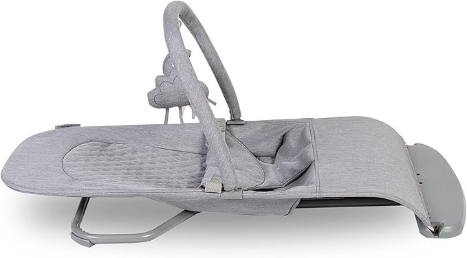 Red Kite Baya Bouncer - Ergonomic Self-Bouncing Adjustable Baby Bouncer with Toy Bar (Dove Grey)