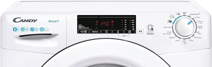 Candy CS148TW4/1-80 8kg Freestanding Washing Machine with 1400 rpm - White - B Rated