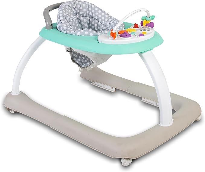 Red Kite Baby Go Round Kiddo Walker and Push Along Combined Grey (50cm x 62cm x 75cm)