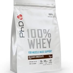 PhD Nutrition 100 Percent Whey Belgian Chocolate Protein Powder