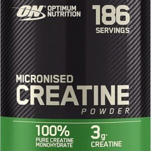 Optimum Nutrition Micronised Creatine Powder, 100% Pure Creatine Monohydrate Powder for Performance and Muscle Power,