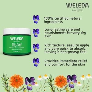 Weleda Skin Food Body Butter, Rich Body Moisturiser & Dry Skin Cream