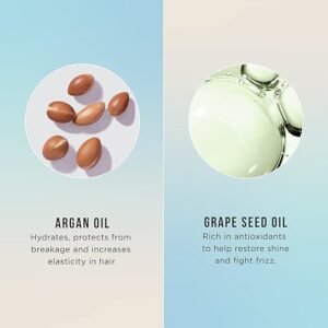 HASK Argan Oil Hair Oil for shine and frizz control repairing for all hair types, colour safe, and cruelty-free -1 59mL Bottle