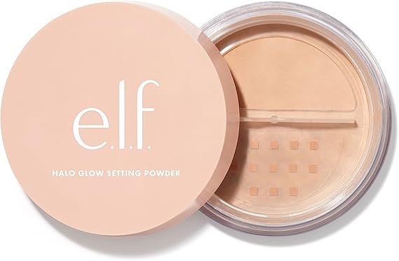 e.l.f., Halo Glow Setting Powder, Silky, Weightless, Blurring, Smooths, Minimizes Pores and Fine Lines