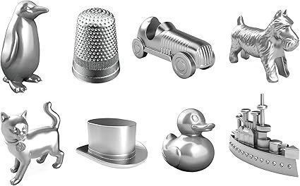 Monopoly Board Game, Family Time Games for Adults and Children, 2 to 6 Players, Strategy Fun for Kids, for Ages 8 and Up