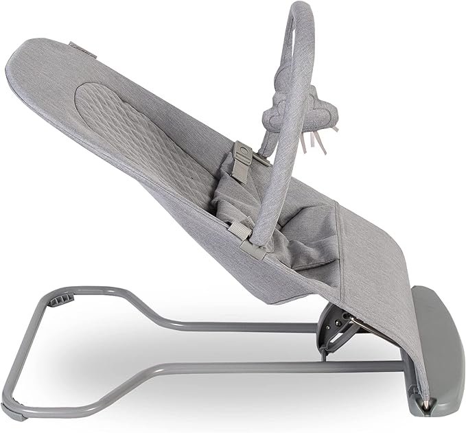 Red Kite Baya Bouncer - Ergonomic Self-Bouncing Adjustable Baby Bouncer with Toy Bar (Dove Grey)