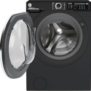 Hoover H-WASH 500 HW 49AMBCB WIFI Connected 9Kg 1400 Rpm Washing Machine, Black (31010810)