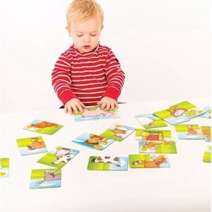 Orchard Toys Farmyard Heads & Tails Game - Matching & Pairing Memory Game