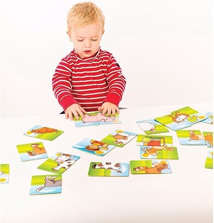 Orchard Toys Farmyard Heads & Tails Game - Matching & Pairing Memory Game
