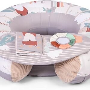 Red Kite Sit Me Up Inflatable Ring - Ring Seat with Play Tray & Activities (Woodland Walks)