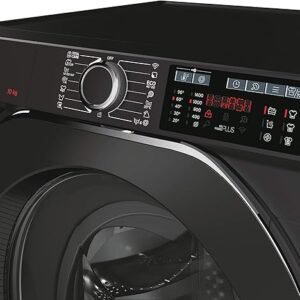 Hoover H-Wash 500 HW410AMBCB Freestanding Washing Machine, WiFi Connected, Energy Class A, 10 kg Load, 1400 rpm, Black