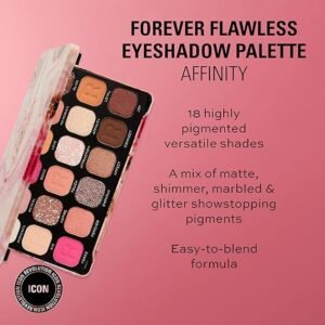 Revolution Beauty, Forever Flawless Palette, 18 Hooggepigmenteerde Oogschaduwen, Affiniteit