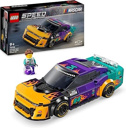 LEGO Speed Champions NASCAR Next Gen Chevrolet Camaro ZL1 Race Car Toy