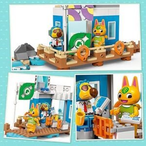 LEGO Animal Crossing Fly with Dodo Airlines Airport Playset, Plane Toy for 7 Plus Year Old Girls & Boys