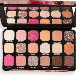 Revolution Beauty, Forever Flawless Palette, 18 Hooggepigmenteerde Oogschaduwen, Affiniteit
