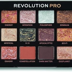 Revolution Beauty London Pro, Regeneration, Eyeshadow Palette, Astrological, 18 Shades, 14.4g