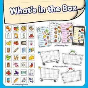 Orchard Toys Shopping List Memory Game - Matching and Memory Games for 3 Year Olds and Up - Kids Educational Toys and Learning Games