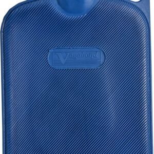 Vagabond Bags 2.7 Litre Extra Large Ribbed Blue Hot Water Bottle