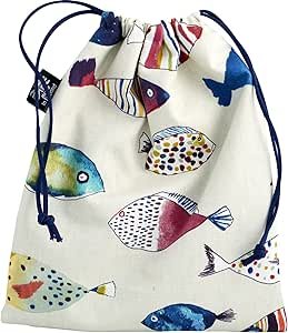 Vagabond Bags Ltd Fancy Fish Drawstring Bag