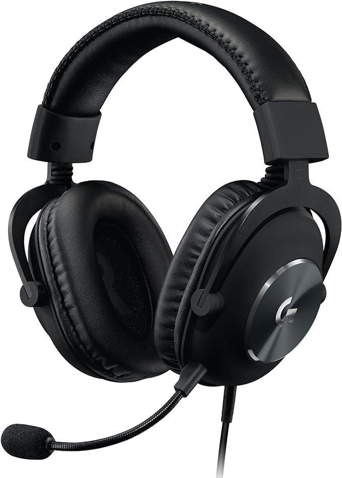 Logitech G Pro X SE Wired Gaming Headset with Microphone: Detachable Mic, DTS Headphone:X 7.1, Memory Foam Ear Pads, 50 mm Drivers, USB DAC Incl., for PC, Xbox One, Xbox Series X|S, PS5, PS4 - Black