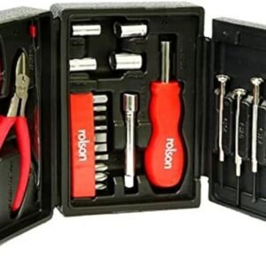 Rolson 36039 25 pc Mini Tri Fold Tool Kit