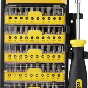 Rolson 28429 51 Pc Screwdriver & Bit Set