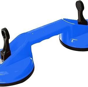 Silverline Double Suction Pad 70kg (675088), Blue